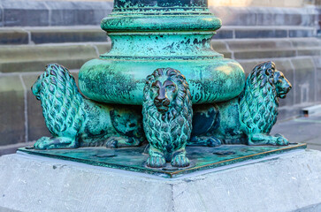 fountain in the park