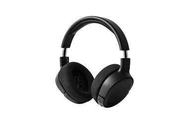  Immerse yourself in premium audio with these sleek black over-ear headphones. Featuring...
