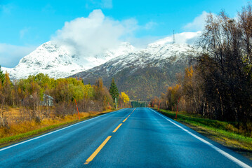 European Route E6 in Finnmark County - Norway