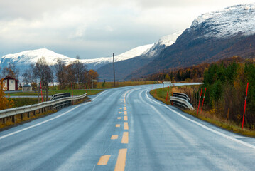 European Route E6 in Finnmark County - Norway