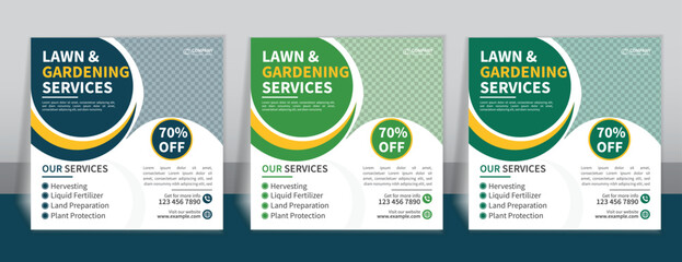 Editable A4 Social Media Agro Post Template – Professional, Eye-Catching & Unique EPS Design for Organic & Farming Promotions