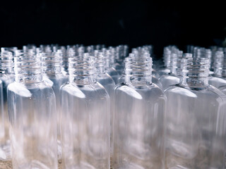 Plastic Bottle Packaging for Beverage Manufacturing.