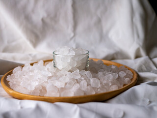 White Rock Crystalline sugar candy.