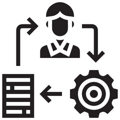 Setting Icon – Gear, Configuration, and System Control Vector