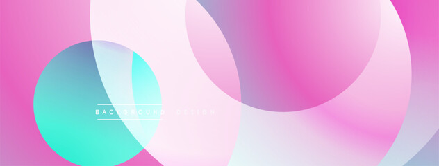 Abstract fluid shapes, pinks, blues, purples blend. Modern design, gradient colors create dynamic visual effect. Minimalist background.