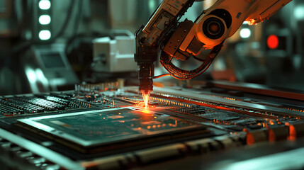 Automated Chip Manufacturing Process