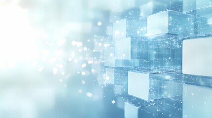 Abstract Digital Cube Network Structure