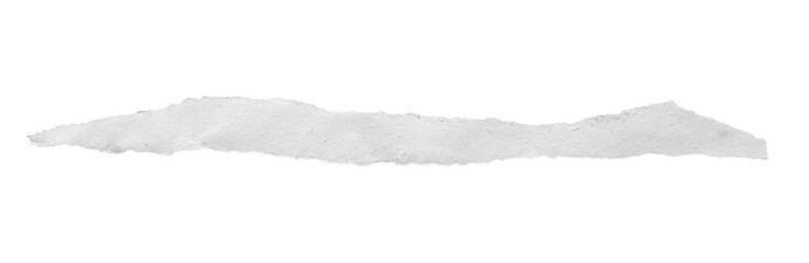 white ripped or torn paper isolated on transparent png background,realistic torn paper edges