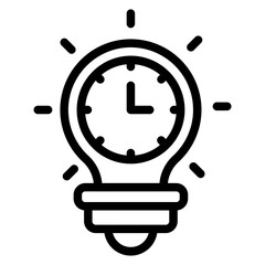 Earth Hour Icon Style