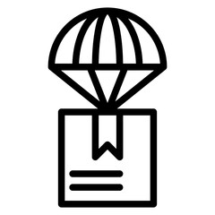 Drop Shipping Icon Style