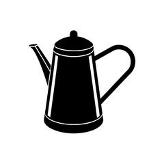 Metal water bottle vector icon stylized clean look