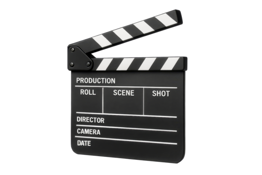 movie clapper board