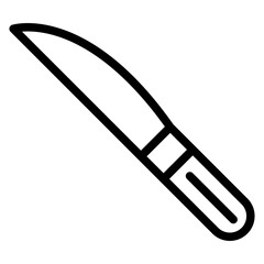 Vector Design Knife Icon Style