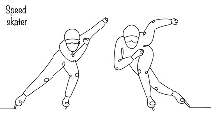 Speed skater