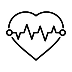 Electrophysiology Cardiac Electrical Mapping Heart Rhythm Test EP Study Single icon
