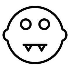 Vector Design Spooky Icon Style