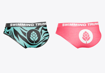 Swimming Trunks Mockup