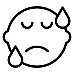 Vector Design Sweat Icon Style