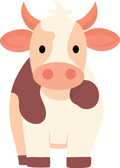 funny cow cartoon