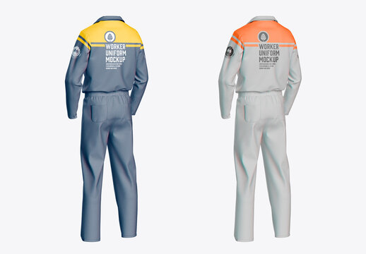 Worker Uniform Mockup