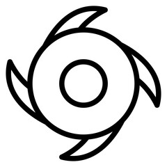 Vector Design Cyclone Icon Style