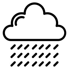 Vector Design Drizzle Icon Style