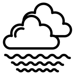 Vector Design Foggy Icon Style