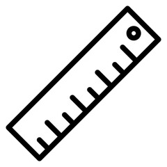 Vector Design Ruler Icon Style