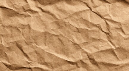 Crinkled Texture of Aged and Faded Paper