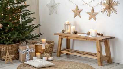 christmas table decoration