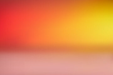 Naklejka premium Warm Gradient of Orange and Yellow Tones Background