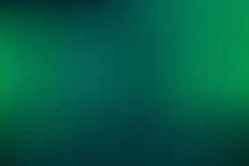 Abstract Gradient of Deep Green and Teal Background