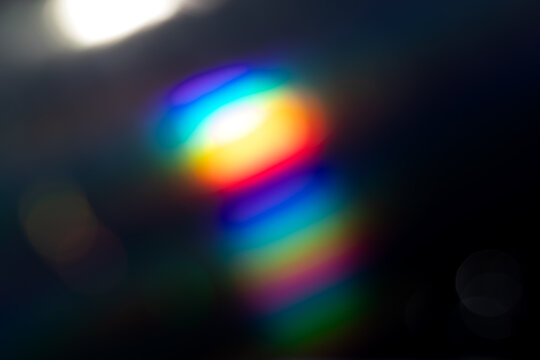 light leak overlay effect with bokeh rainbow light leaks,retro noisy film texture light leak flare on black background,transparent background png