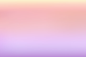 Soft Pastel Gradient of Pink Purple and Yellow Hues Background