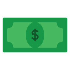 Dollar Coin Icon – Currency and Wealth Symbol Vector EPS 10