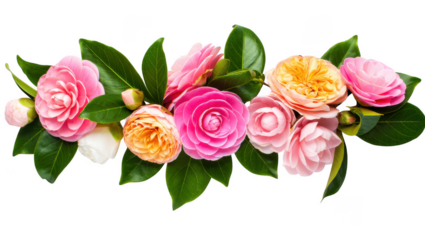 Camellia Flower Arrangement
