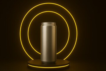 beer mug on black background