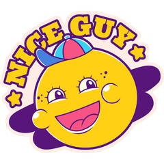 Cartoon creative trend vector illustration