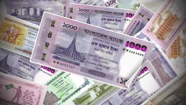 Bangladeshi Banknote Animation