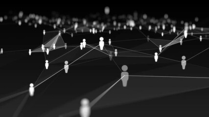 Green digital data streams across multiple server screens in a dark server room. - Powered by Adobe