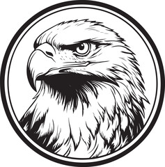 eagle head vector