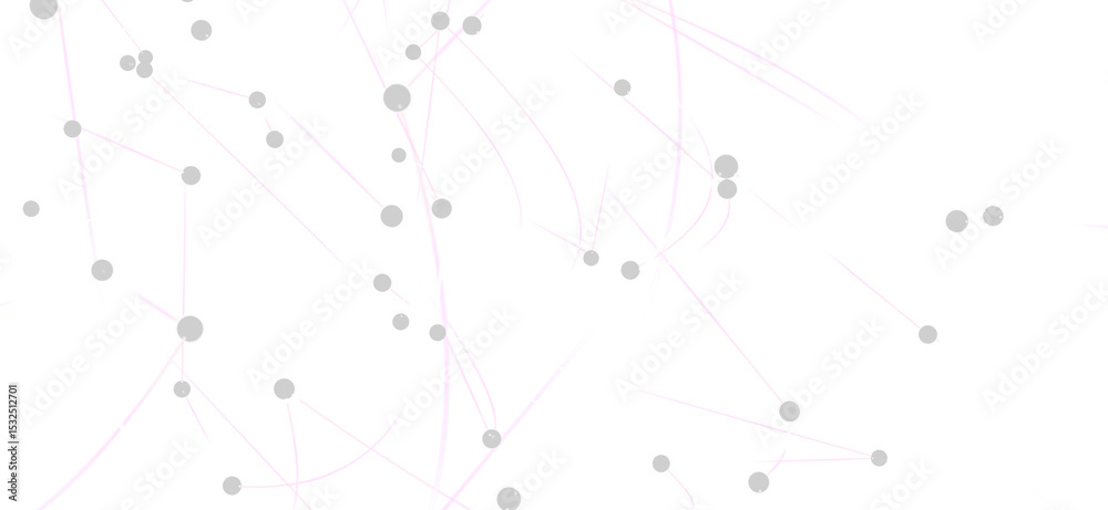 Poster Modern abstract background. Network nodes and connections. Technology concept.
