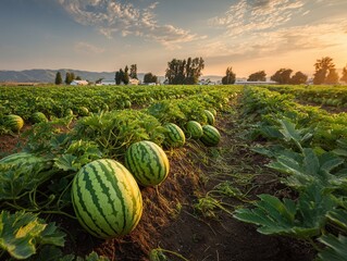 watermelon field