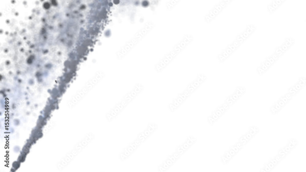 Poster Abstract background with grey particles dispersed on white. Perfect for design projects.