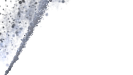 Abstract background with grey particles dispersed on white. Perfect for design projects.