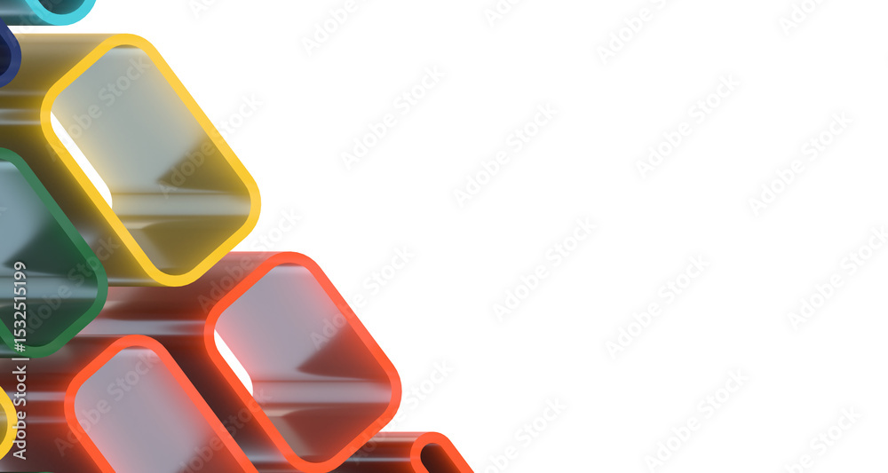 Aufkleber Abstract Low-Poly background. triangulated texture. Design 3d. Polygonal geometrical pattern. Triangular modern style - Divider 3d