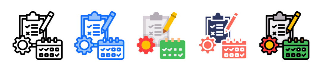 Planning multiple icon