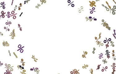 percent rain shopping digital in 3d.