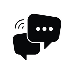 Live Chat Vector icon