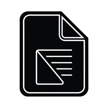 File PDF Icon Outline Vector Illustration